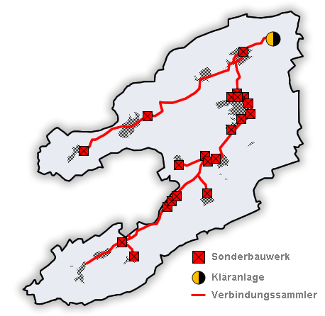 Gebiet der Abwassergruppe Bechtolsheim